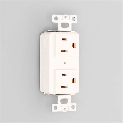 horizontal electrical receptacle